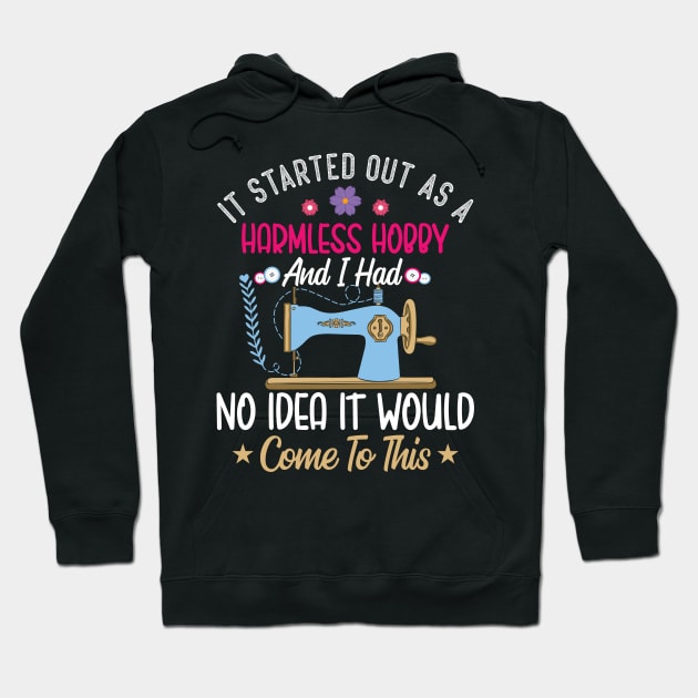 Quilting Hobby For Quilters funny Handyman Hoodie by Wise Words Store